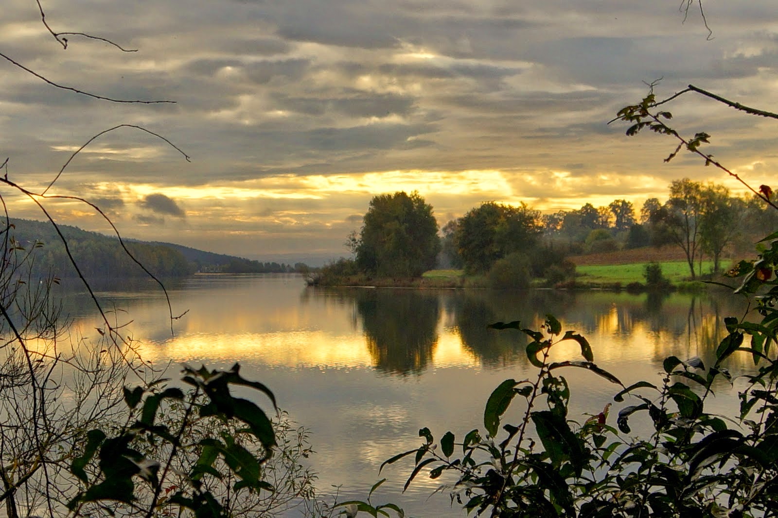 Sonnenaufgang im Frankenland