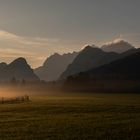 Sonnenaufgang im Gesäuse