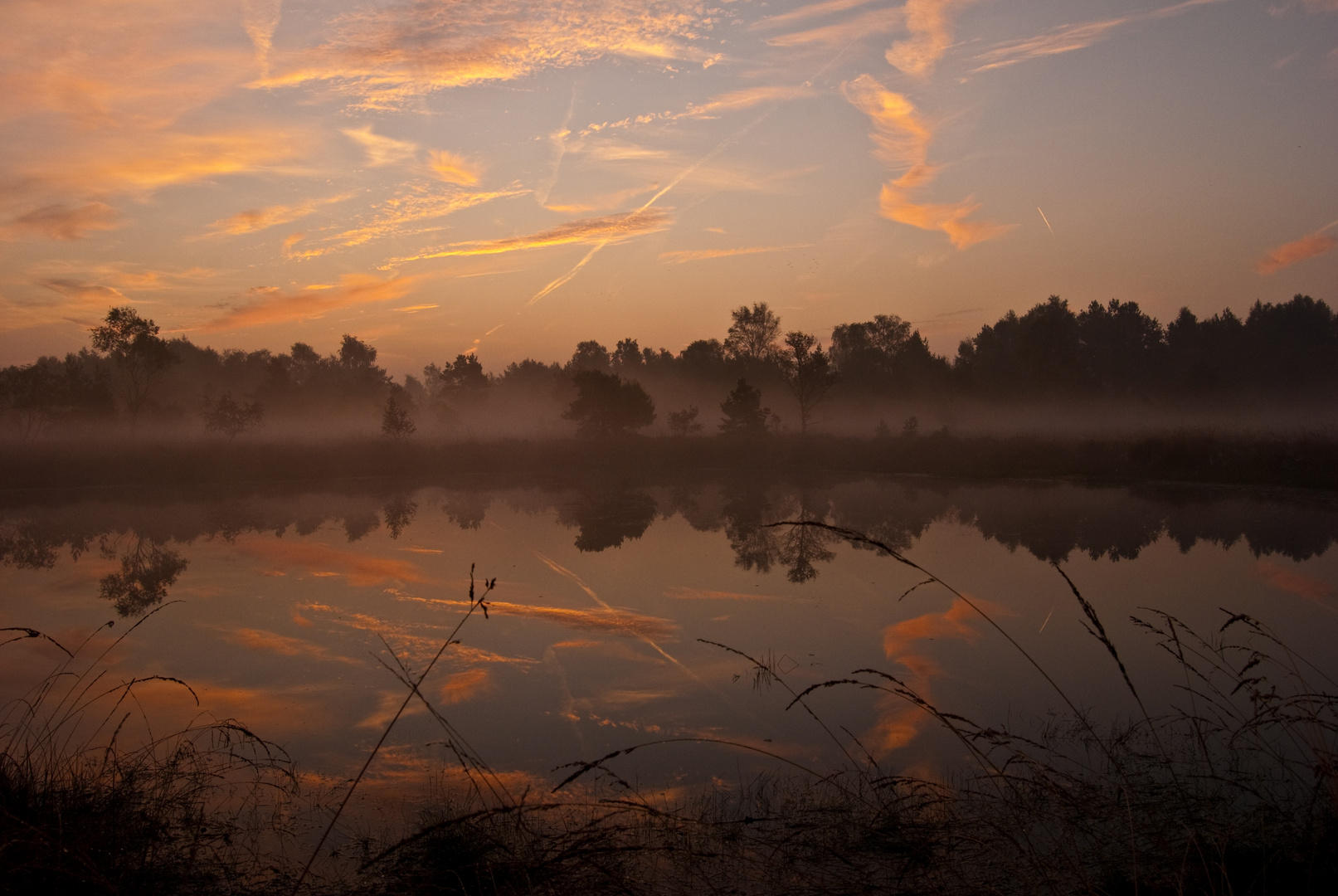 Sonnenaufgang im Gildehauser Venn