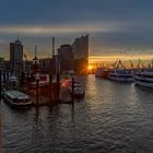 Sonnenaufgang im Hamburger Hafen 5