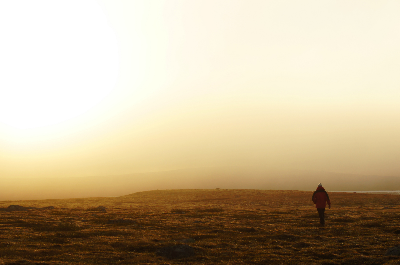 Sonnenaufgang im Hardangervidda