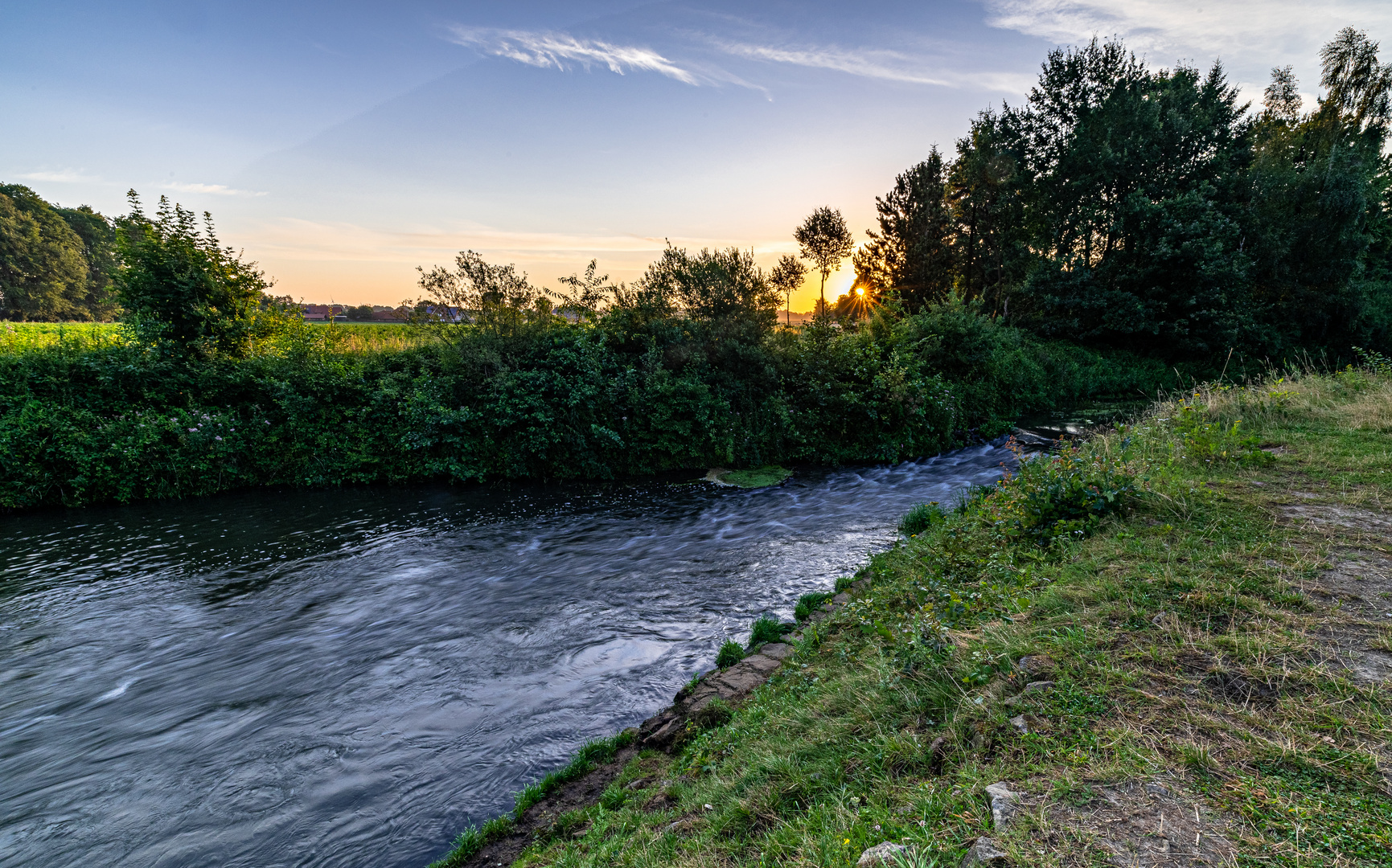 Sonnenaufgang im Hase-Urstromtal