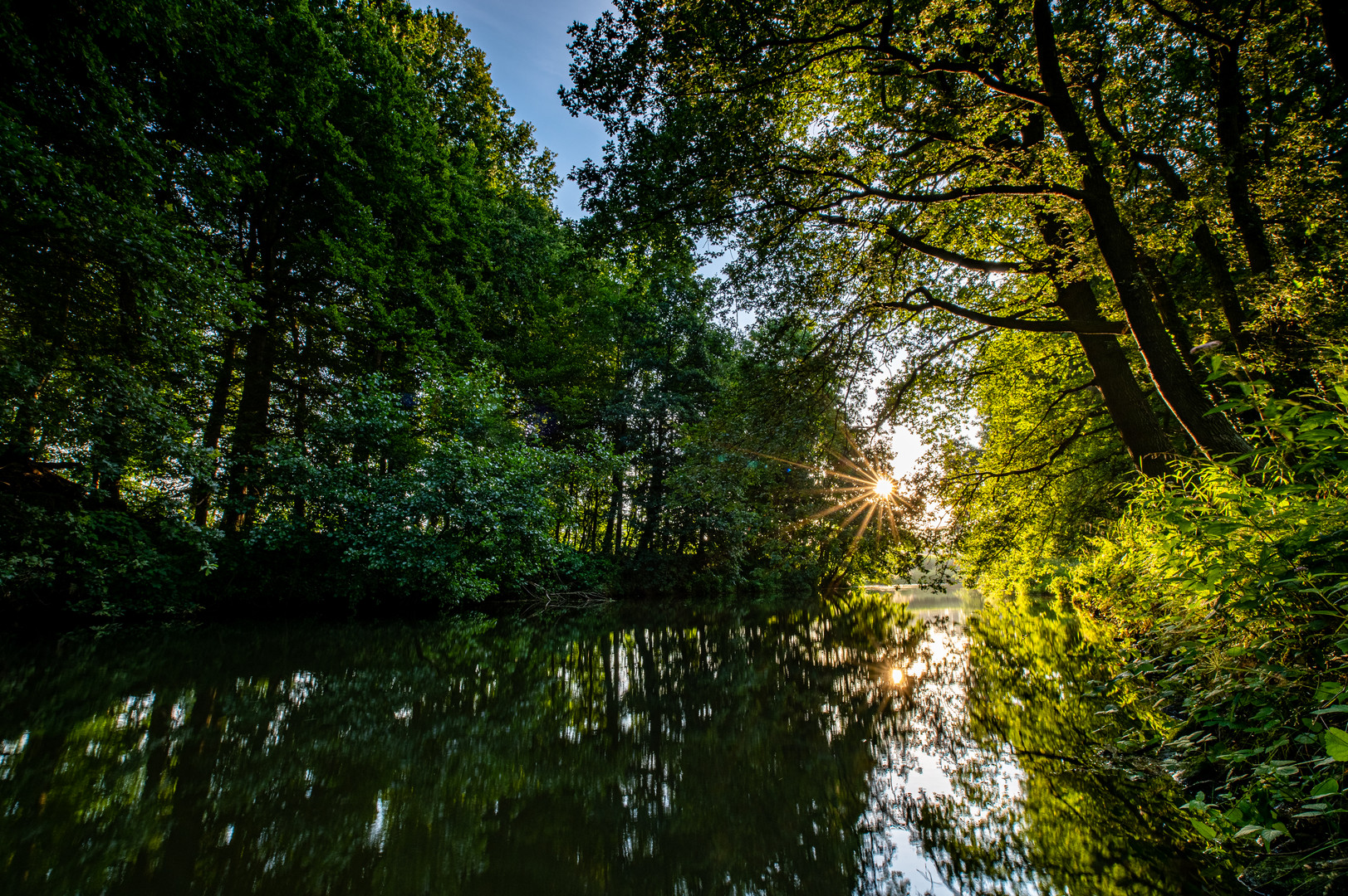 Sonnenaufgang im Hase-Urstromtal