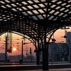 Sonnenaufgang im HBF