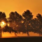 Sonnenaufgang im Herbst