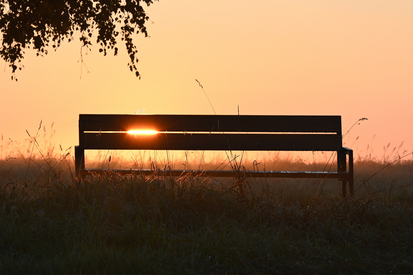 Sonnenaufgang im Herbst