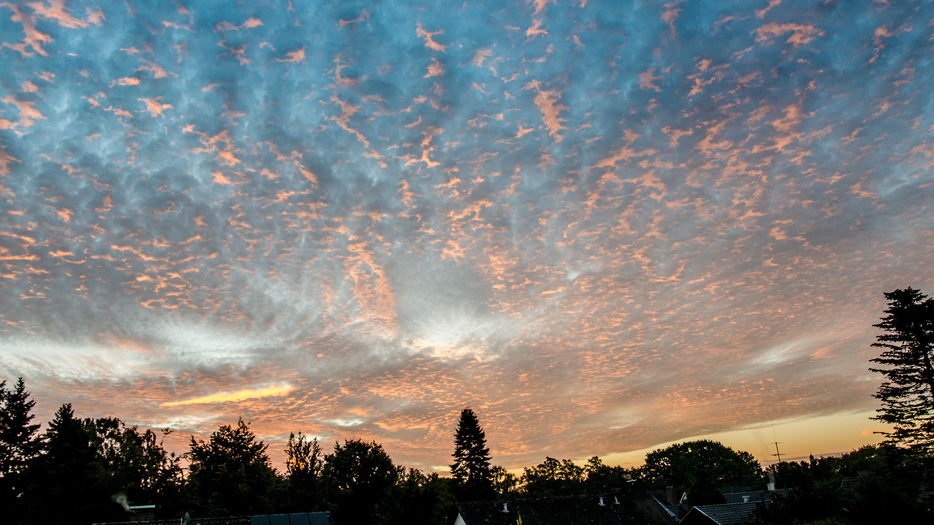 Sonnenaufgang im Herbst