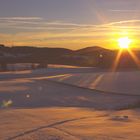 Sonnenaufgang im Hochschwarzwald