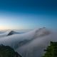 Sonnenaufgang im Huang Shan Gebirge