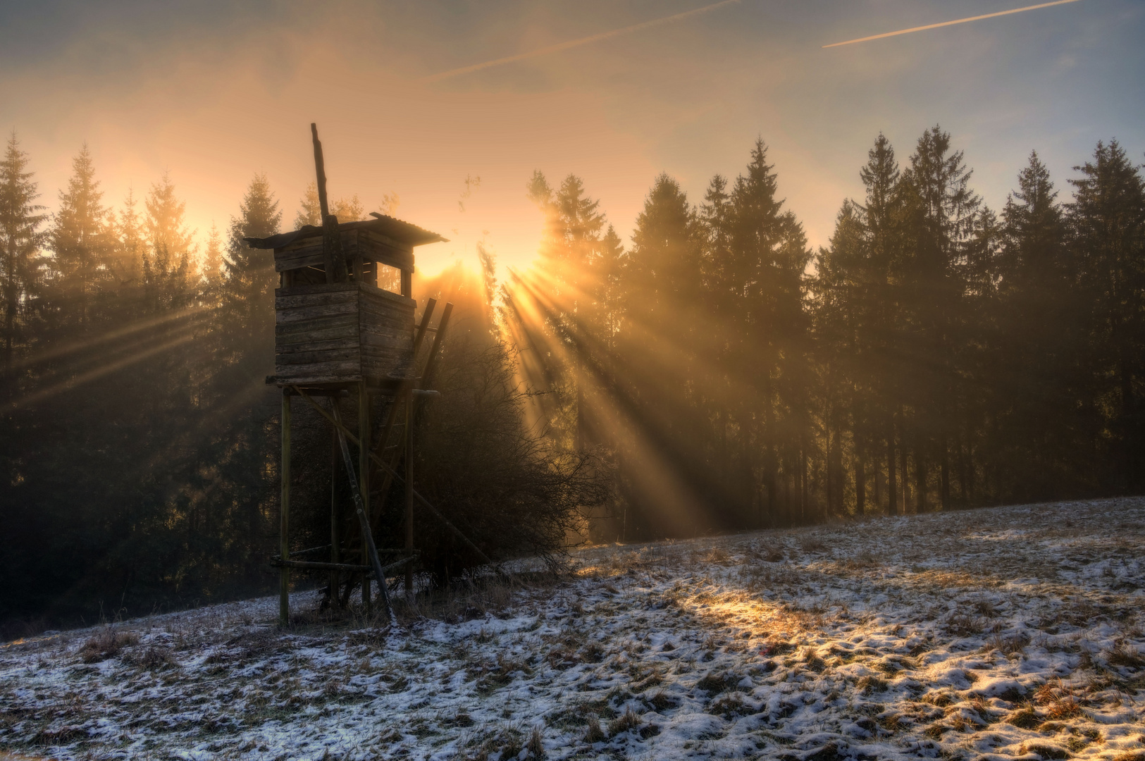 Sonnenaufgang im Innerste Tal 