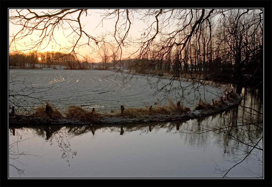 Sonnenaufgang im Januar