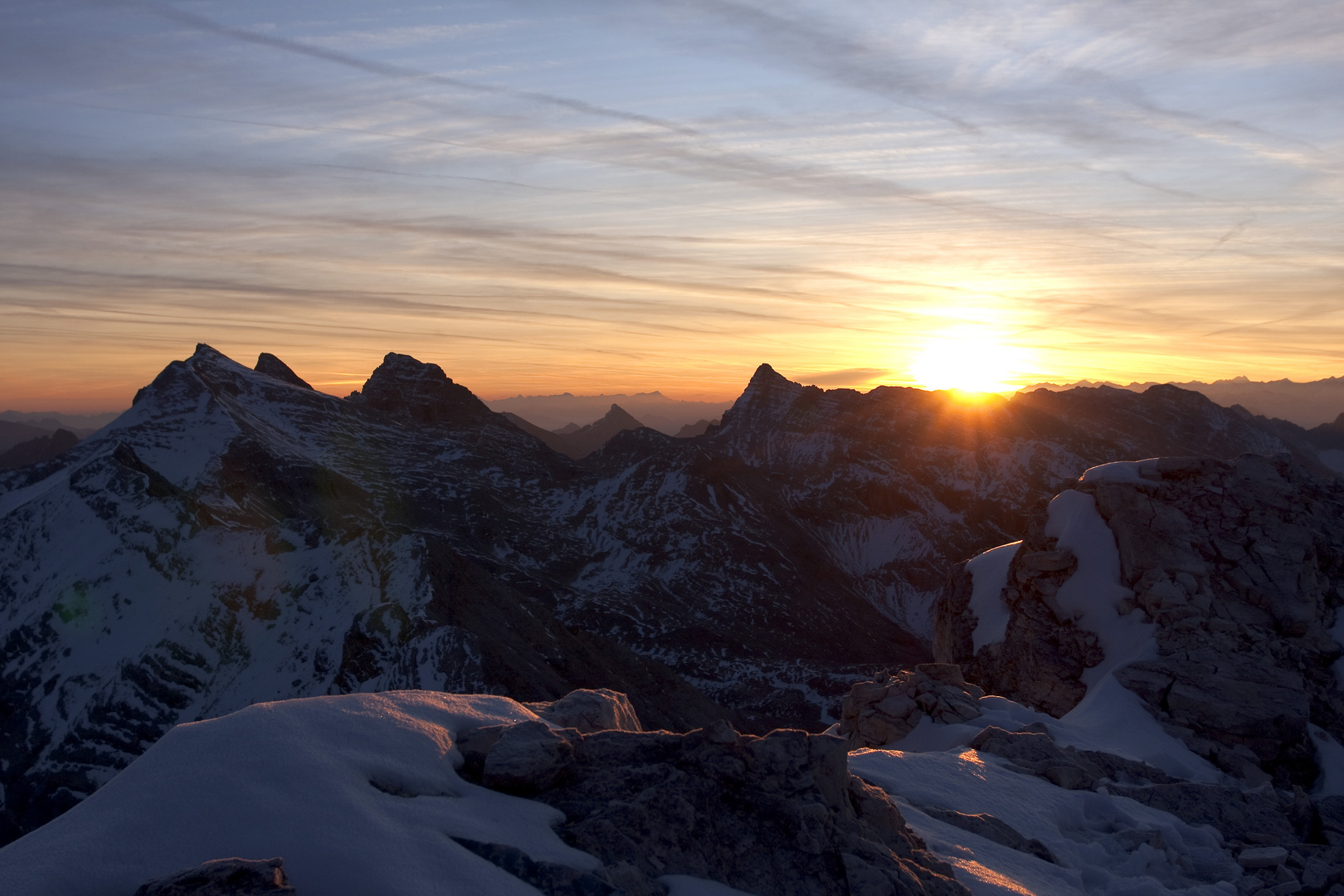 Sonnenaufgang im Karwendel