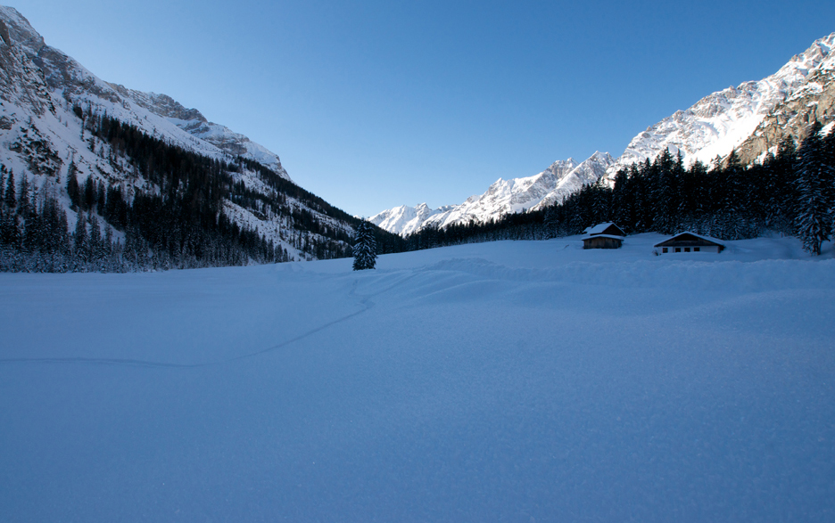 Sonnenaufgang im Karwendeltal