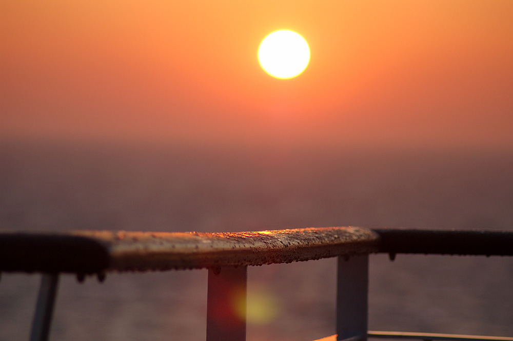 Sonnenaufgang im Kattegat