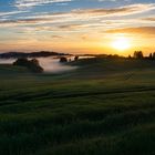 Sonnenaufgang im Kirner Umland 