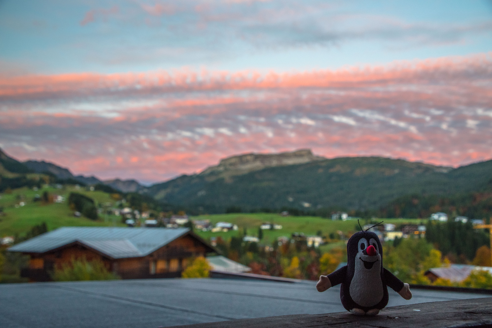 Sonnenaufgang im Kleinwalsertal