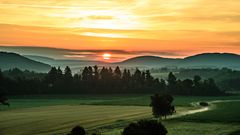 Sonnenaufgang im Klettgau