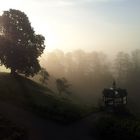 Sonnenaufgang im Kloster Zangberg