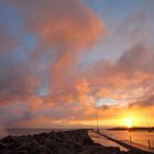 Sonnenaufgang im Kühlungsborner Hafen