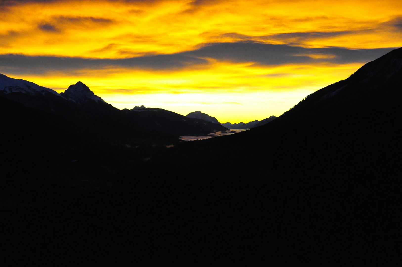 Sonnenaufgang im Lesachtal