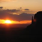 Sonnenaufgang im Monument Valley