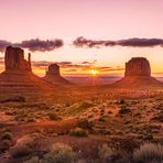 Sonnenaufgang im Monument Valley