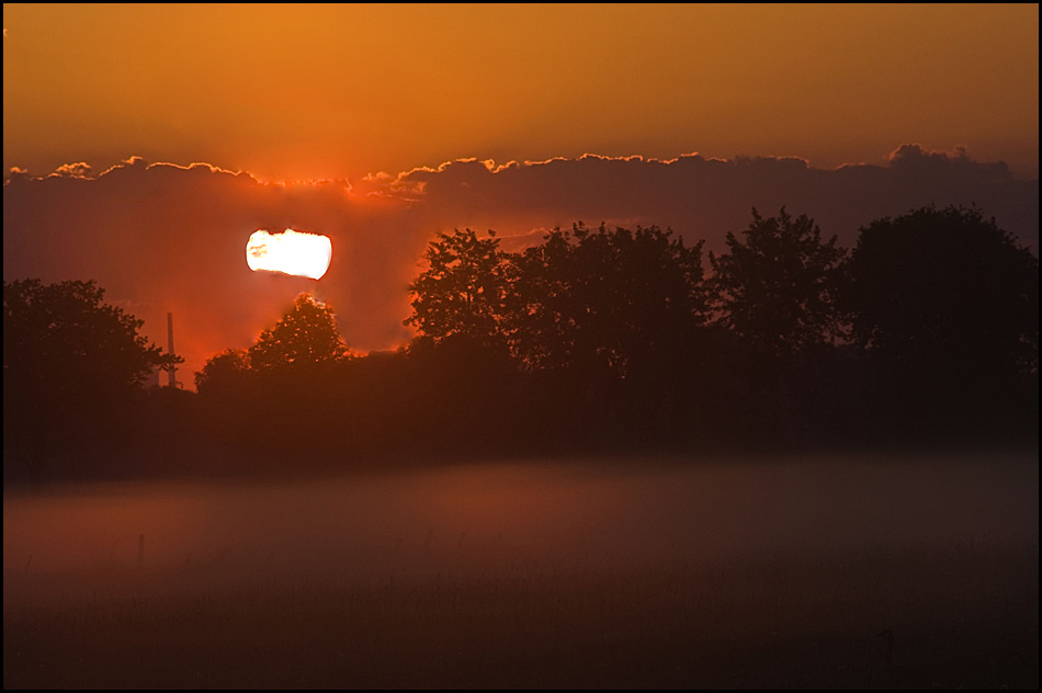 Sonnenaufgang im Moor