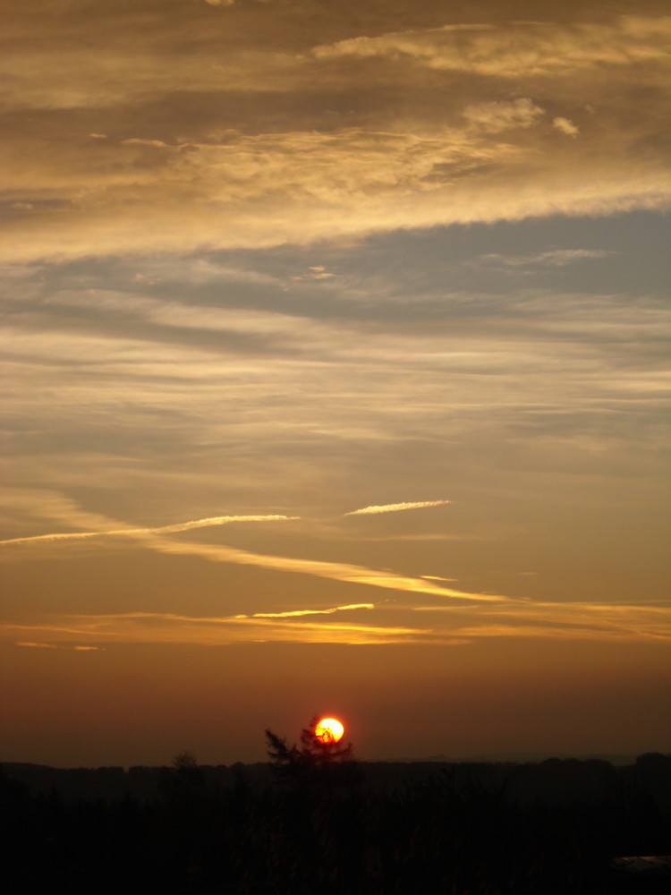 Sonnenaufgang im Morgengrauen