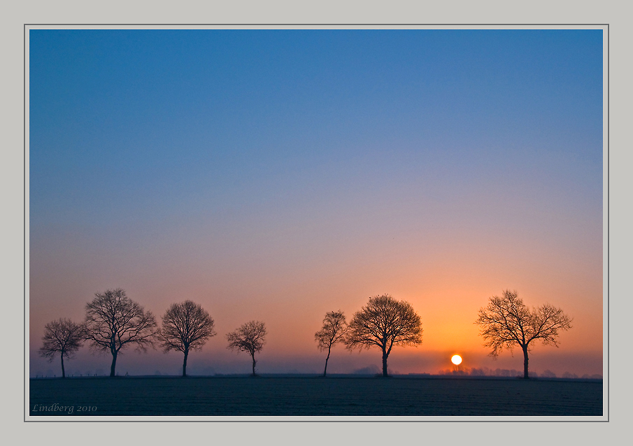 Sonnenaufgang im Münsterland 2