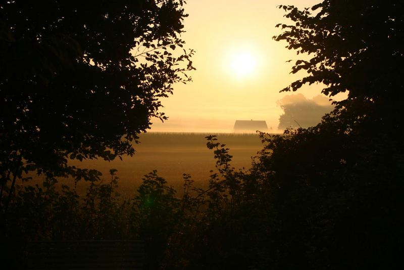 Sonnenaufgang im Münsterland