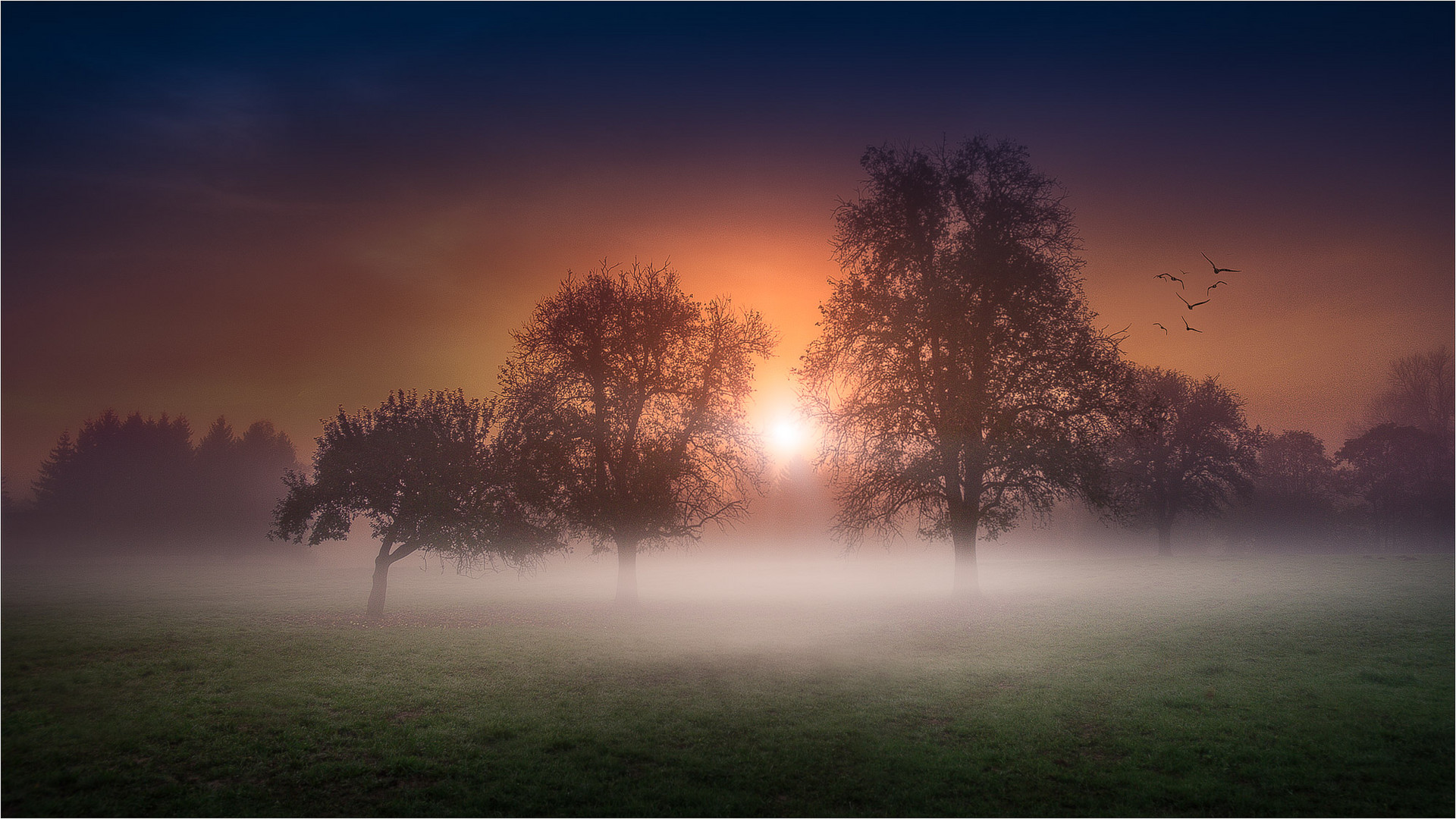 Sonnenaufgang im Murtal