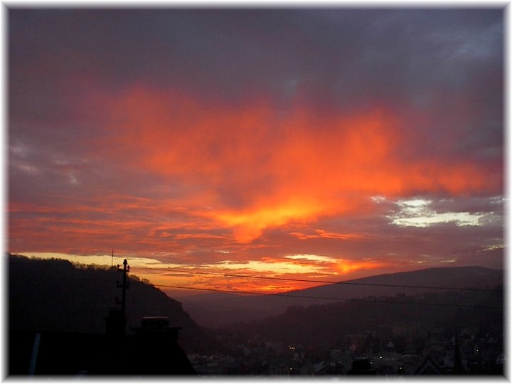 Sonnenaufgang im Nahetal