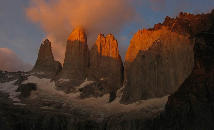Sonnenaufgang im Nationalpark Torres del Paine