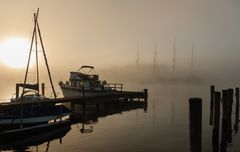 Sonnenaufgang im Nebel