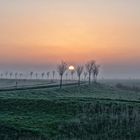 Sonnenaufgang im Nebel