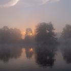 Sonnenaufgang im Nebel