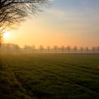 Sonnenaufgang im Nebel