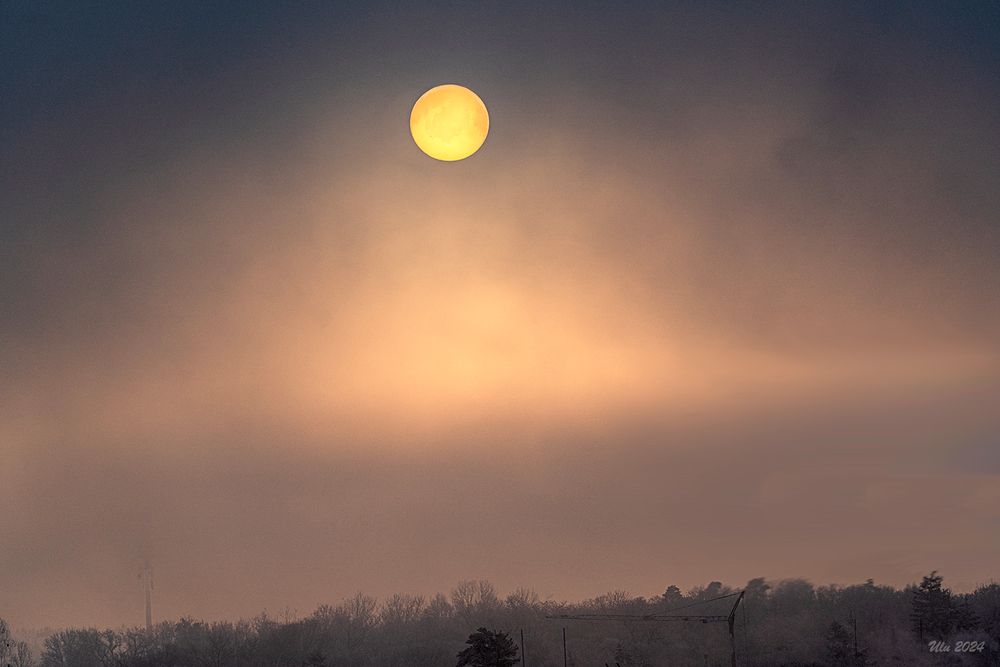 Sonnenaufgang im Nebel