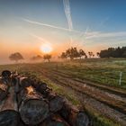 Sonnenaufgang im Nebel