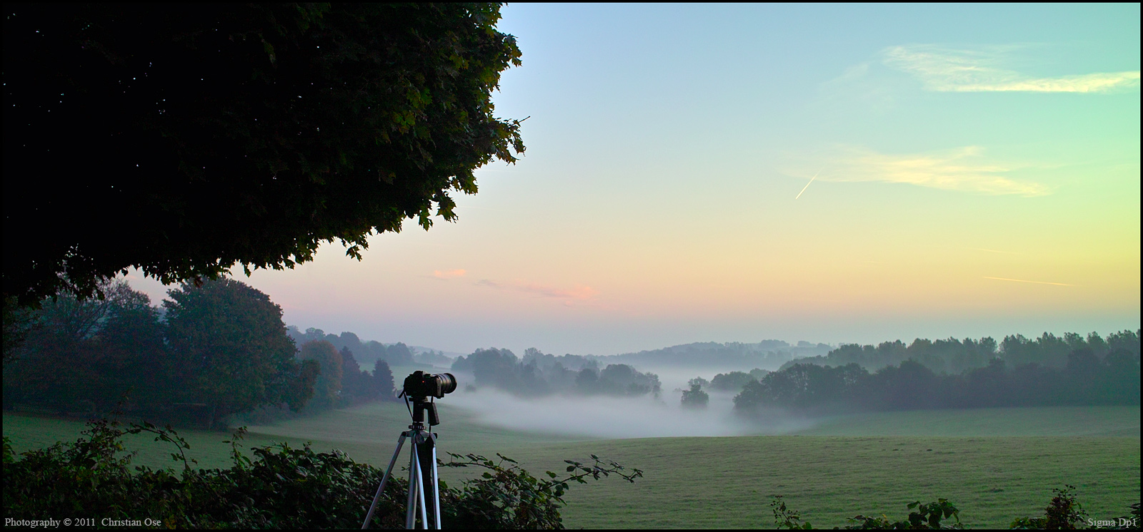 Sonnenaufgang im Nebel