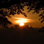 Sonnenaufgang im Nebel