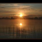 Sonnenaufgang im Nebel