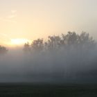 Sonnenaufgang im Nebel