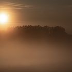 Sonnenaufgang im Nebel