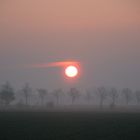 Sonnenaufgang im Nebel