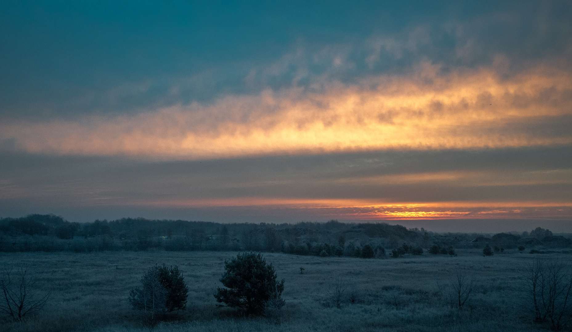 Sonnenaufgang im Nirgendwo