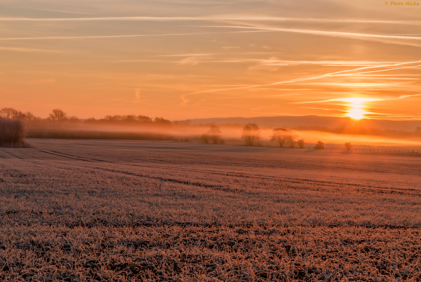 Sonnenaufgang im Nordharz