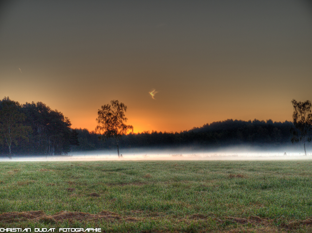 Sonnenaufgang im November