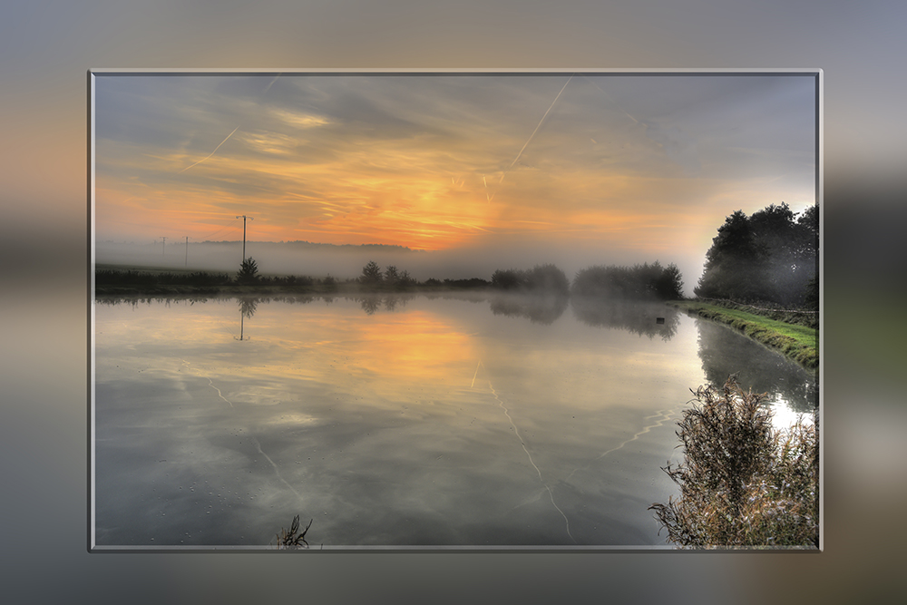 Sonnenaufgang im November