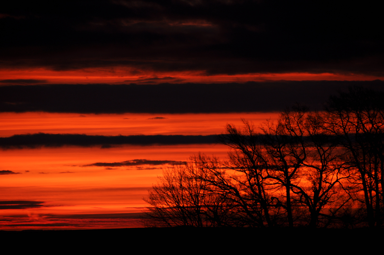 Sonnenaufgang im November